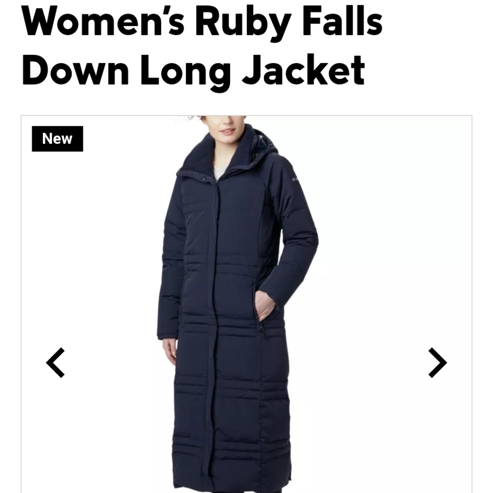 Columbia Ruby Falls Down Long Jacket - image 5